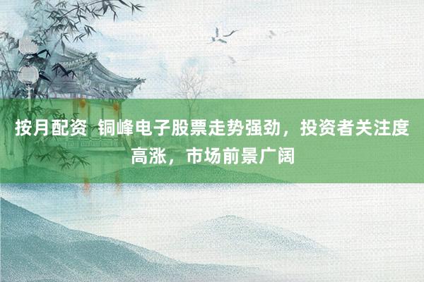 按月配资  铜峰电子股票走势强劲，投资者关注度高涨，市场前景广阔
